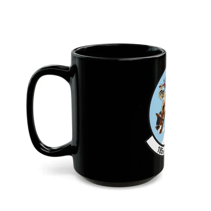 185 Airlift Squadron (U.S. Air Force) Black Coffee Mug - Go Mug Yourself