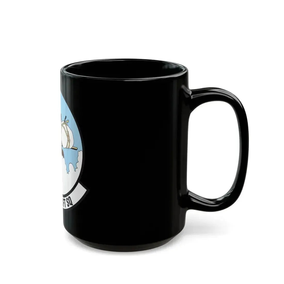 185 Airlift Squadron (U.S. Air Force) Black Coffee Mug - Go Mug Yourself