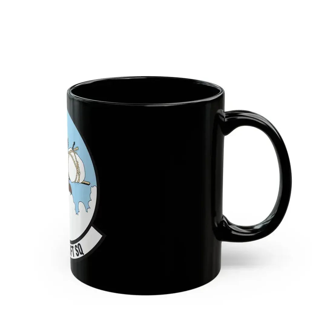 185 Airlift Squadron (U.S. Air Force) Black Coffee Mug - Go Mug Yourself