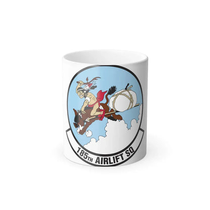 185 Airlift Squadron (U.S. Air Force) Color Changing Coffee Mug 11oz - Go Mug Yourself