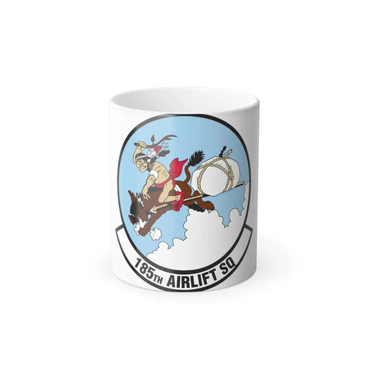 185 Airlift Squadron (U.S. Air Force) Color Changing Coffee Mug 11oz - Go Mug Yourself