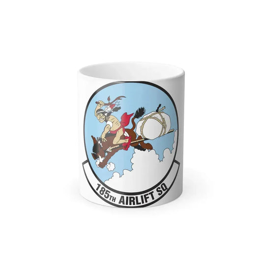 185 Airlift Squadron (U.S. Air Force) Color Changing Coffee Mug 11oz - Go Mug Yourself