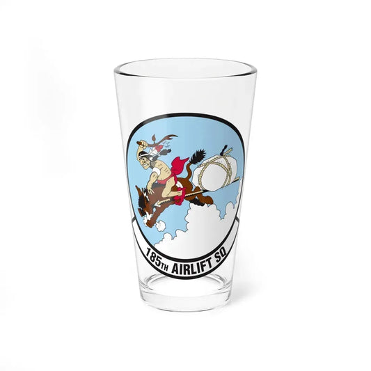 185 Airlift Squadron (U.S. Air Force) Pint Glass 16oz 16oz - Go Mug Yourself