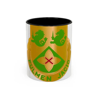185 Armor Regiment (U.S. Army) Accent Coffee Mug 11oz Black - Go Mug Yourself