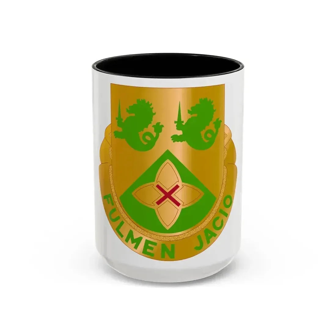 185 Armor Regiment (U.S. Army) Accent Coffee Mug 15oz Black - Go Mug Yourself