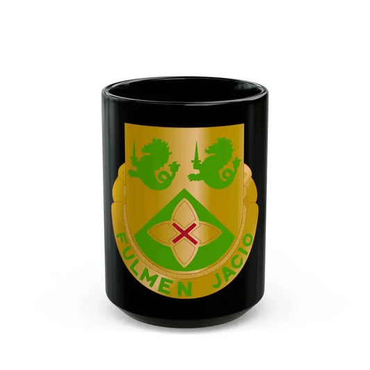 185 Armor Regiment (U.S. Army) Black Coffee Mug 15oz - Go Mug Yourself