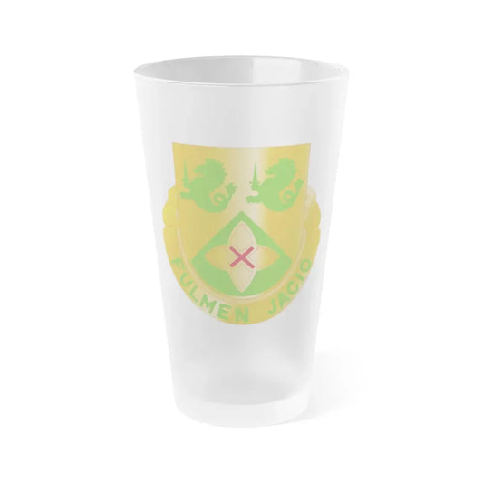 185 Armor Regiment (U.S. Army) Frosted Pint Glass 16oz Default Title - Go Mug Yourself