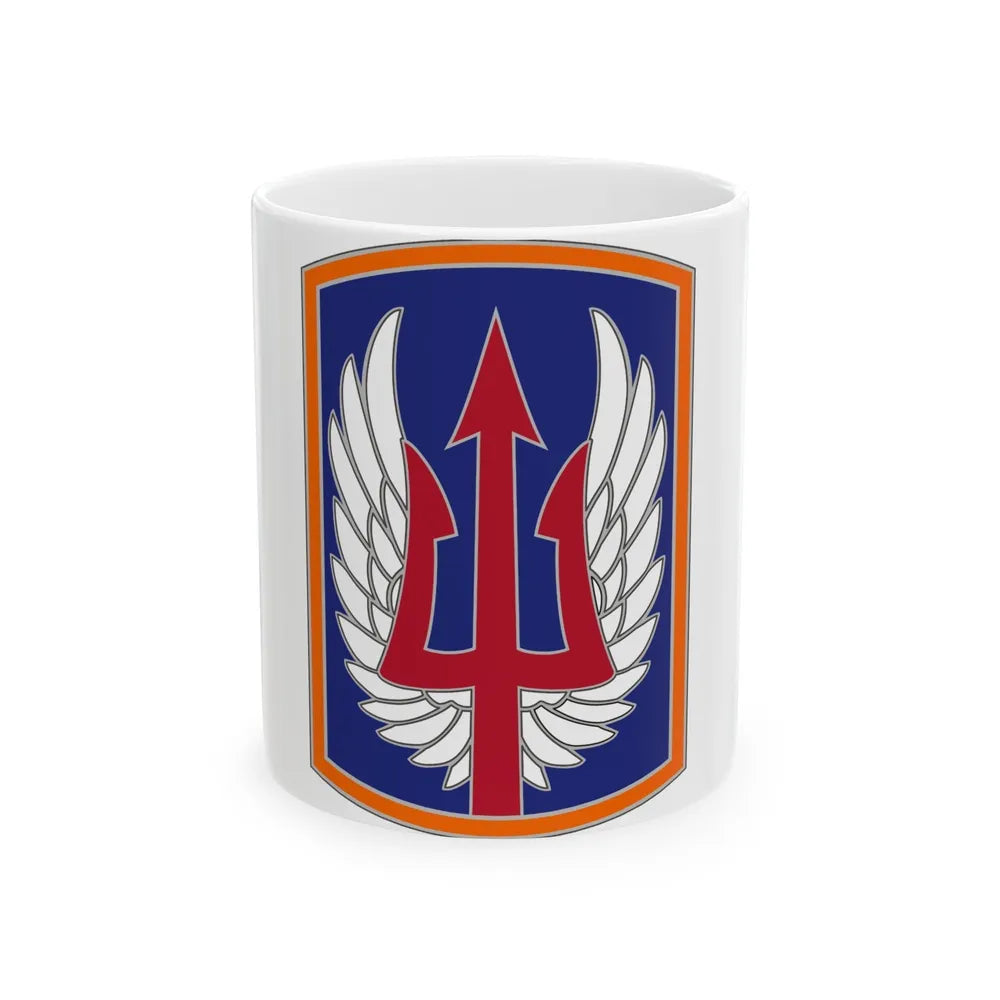 185 Aviation Brigade (U.S. Army) White Coffee Mug-11oz-Go Mug Yourself