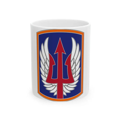 185 Aviation Brigade (U.S. Army) White Coffee Mug-11oz-Go Mug Yourself