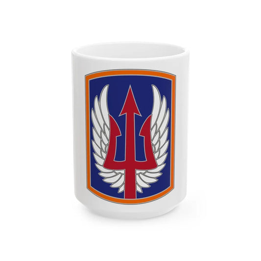 185 Aviation Brigade (U.S. Army) White Coffee Mug-15oz-Go Mug Yourself