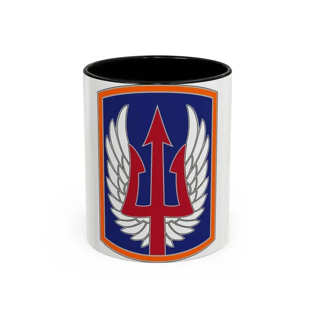 185 Aviation Brigade (U.S. Army) Accent Coffee Mug 11oz Black - Go Mug Yourself