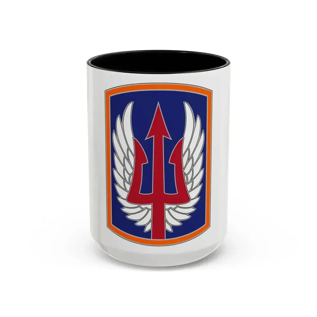 185 Aviation Brigade (U.S. Army) Accent Coffee Mug 15oz Black - Go Mug Yourself