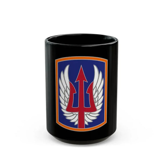 185 Aviation Brigade (U.S. Army) Black Coffee Mug 15oz - Go Mug Yourself