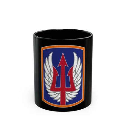 185 Aviation Brigade (U.S. Army) Black Coffee Mug - Go Mug Yourself