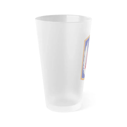 185 Aviation Brigade (U.S. Army) Frosted Pint Glass 16oz - Go Mug Yourself