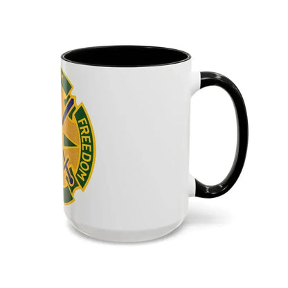 185 Military Police Battalion (U.S. Army) Accent Coffee Mug - Go Mug Yourself