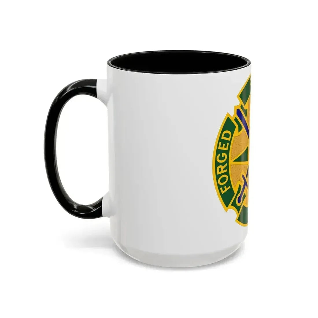 185 Military Police Battalion (U.S. Army) Accent Coffee Mug - Go Mug Yourself