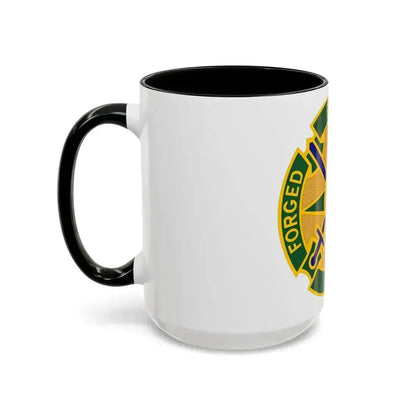 185 Military Police Battalion (U.S. Army) Accent Coffee Mug - Go Mug Yourself