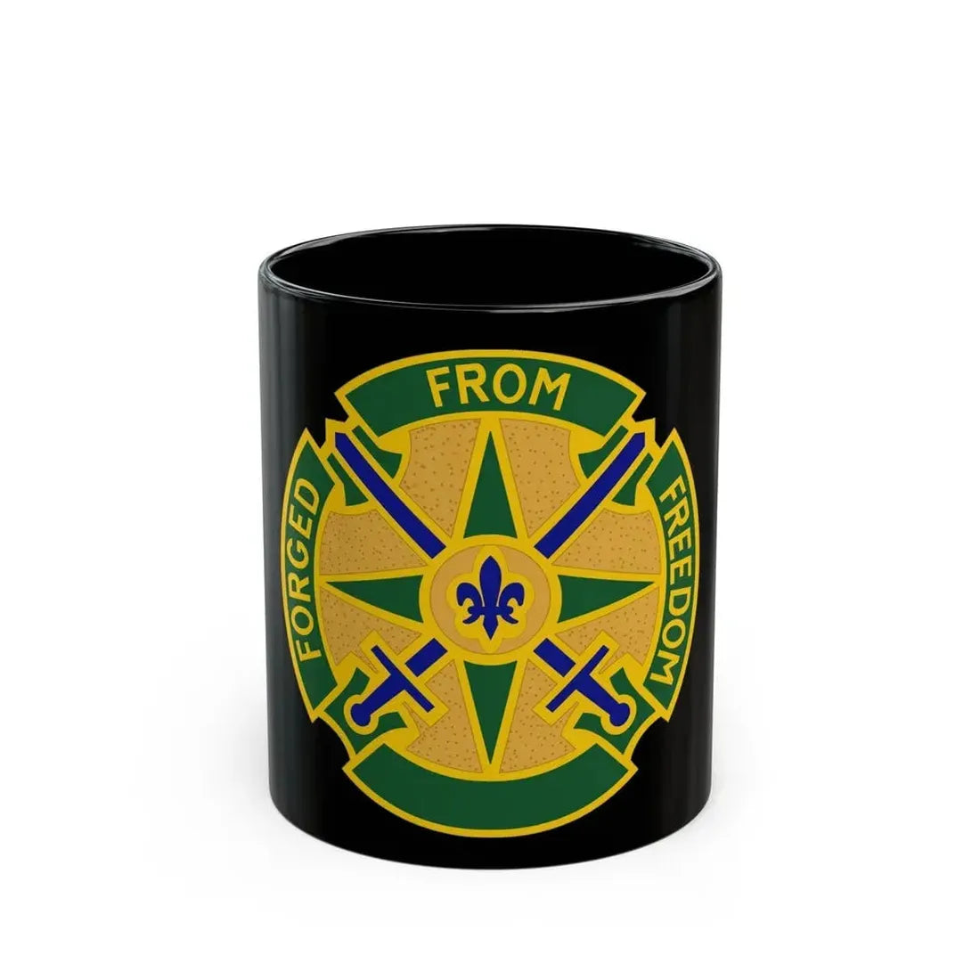 185 Military Police Battalion (U.S. Army) Black Coffee Mug 11oz - Go Mug Yourself