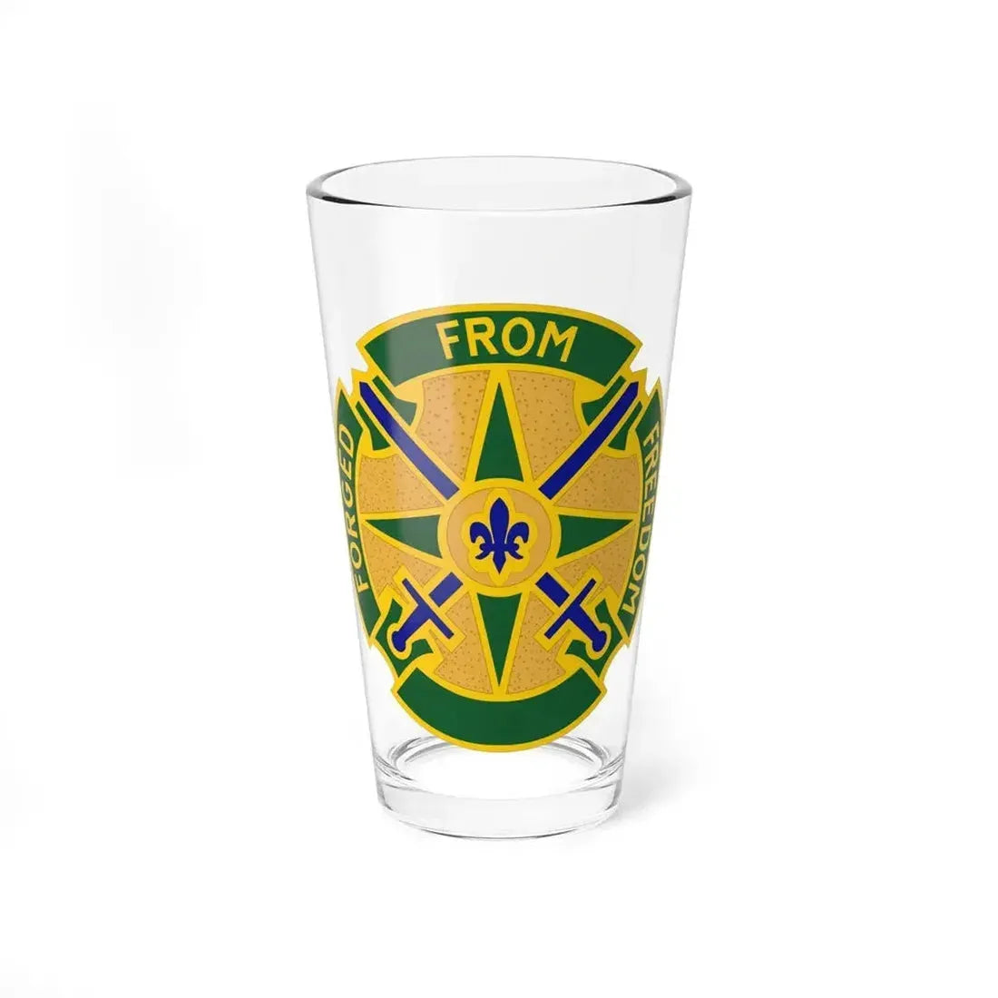 185 Military Police Battalion (U.S. Army) Pint Glass 16oz 16oz - Go Mug Yourself