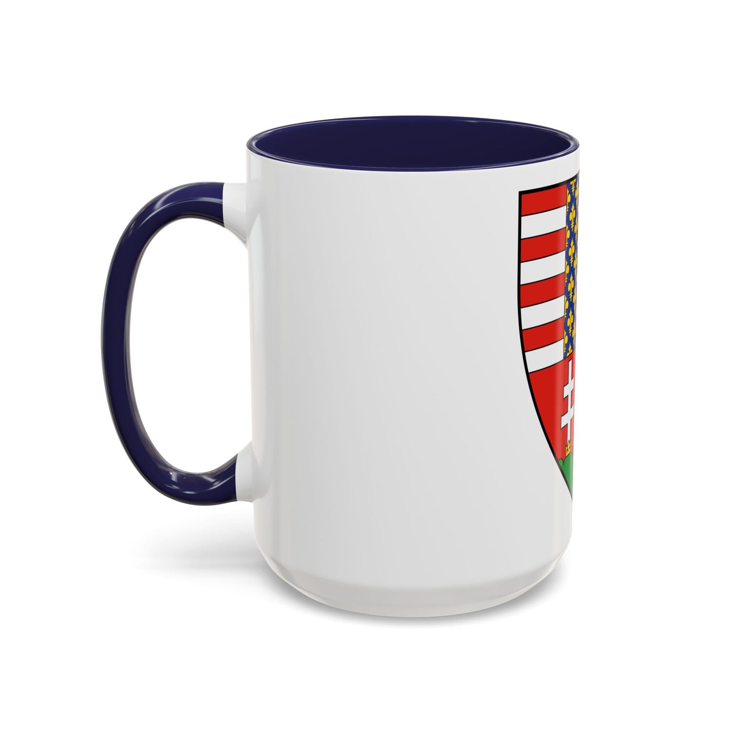 Coat of arms of Louis I of Hungary (1370) - Accent Coffee Mug