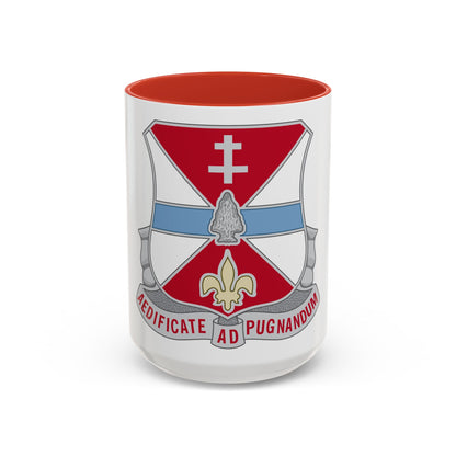 578 Engineer Battalion (U.S. Army) Accent Coffee Mug