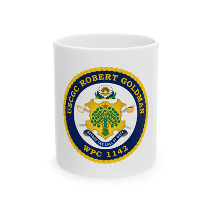 USCGC Robert Goldman WPC 1142 (U.S. Coast Guard) White Coffee Mug