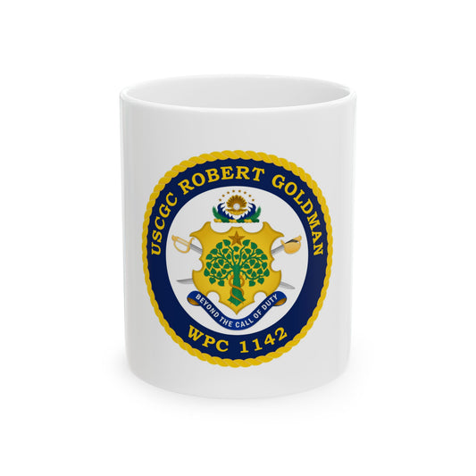 USCGC Robert Goldman WPC 1142 (U.S. Coast Guard) White Coffee Mug