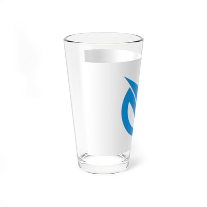 Flag of Furubira Hokkaido (Japan) Pint Glass 16oz