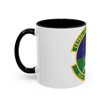 51st Munitions Squadron (U.S. Air Force) Accent Coffee Mug