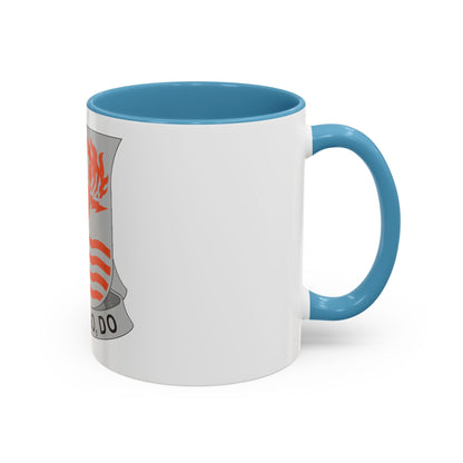 504 Signal Battalion (U.S. Army) Accent Coffee Mug