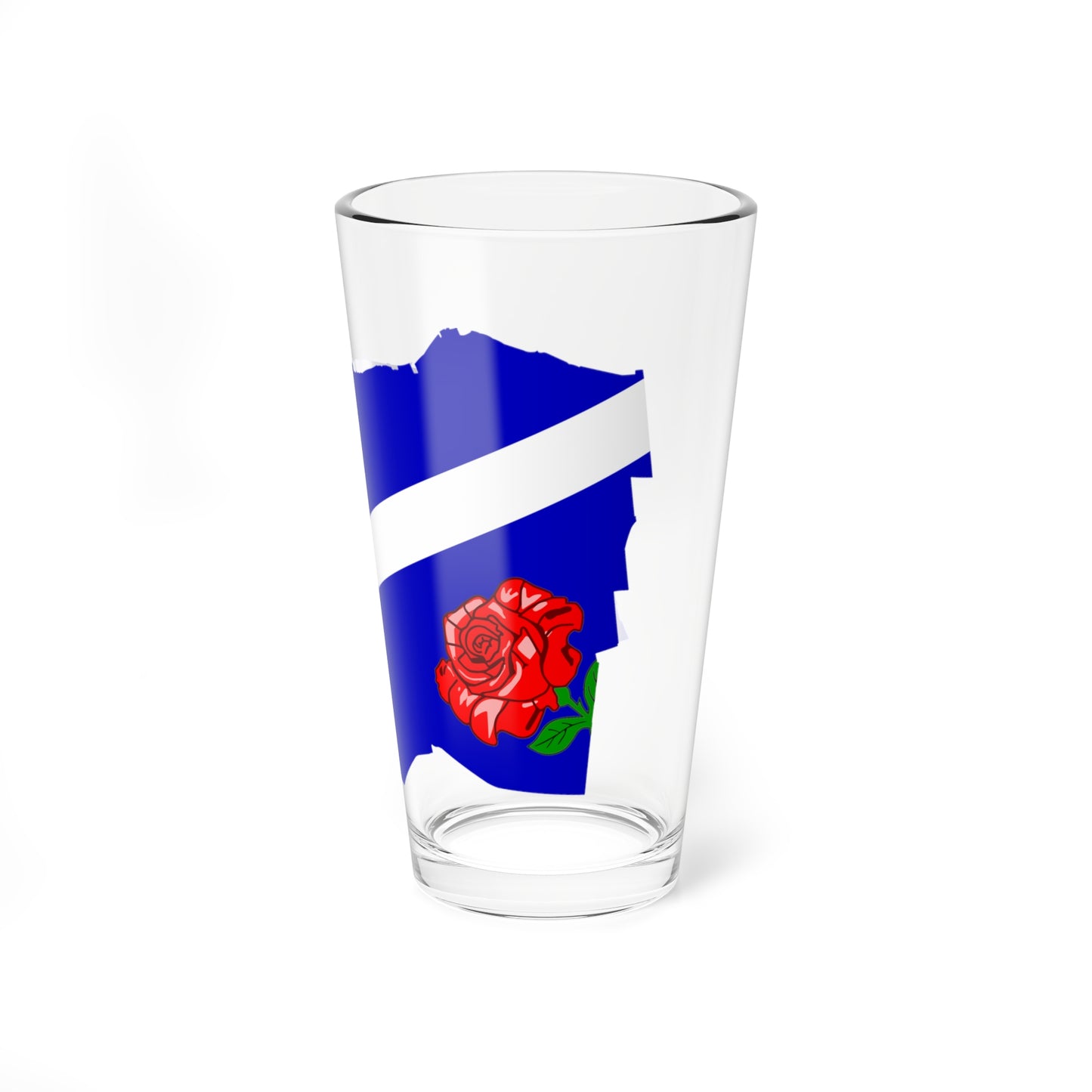 Flag-map of Windsor (Canada) Pint Glass 16oz