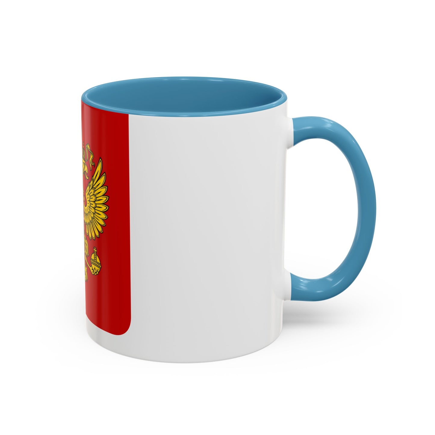 Coat of Arms of the Russian Federation - Accent Coffee Mug