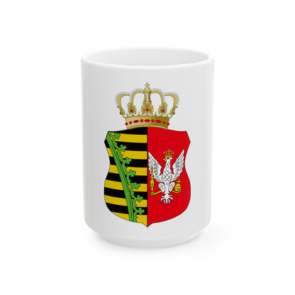 Coat of Arms of Duchy of Warsaw - White Coffee Mug