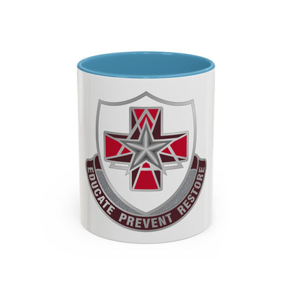 Dental Health Activity Fort Sam Houston (U.S. Army) Accent Coffee Mug