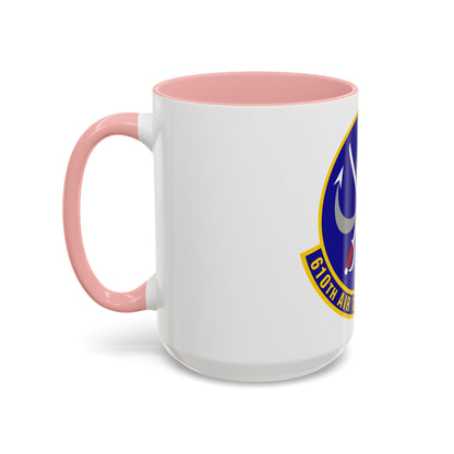610 Air Control Flight PACAF (U.S. Air Force) Accent Coffee Mug