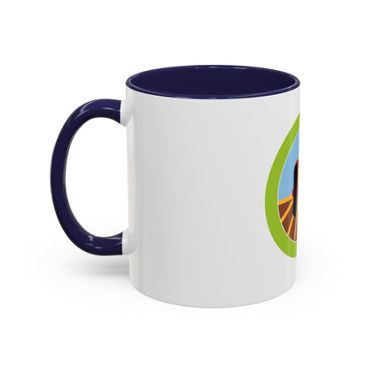 Farm Mechanics (Boy Scout Merit Badge) Accent Coffee Mug