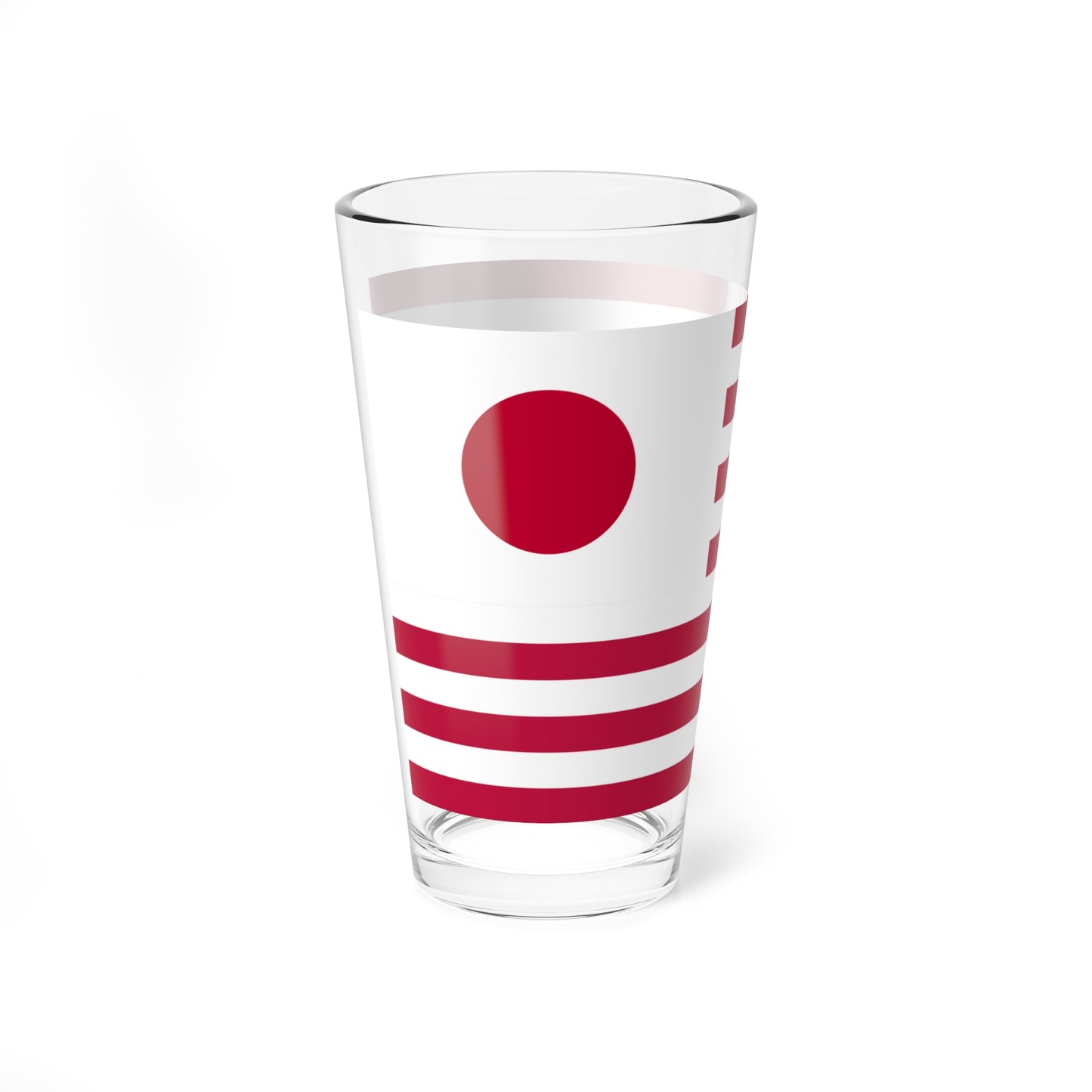 American-Japanese flag (Japan) Pint Glass 16oz