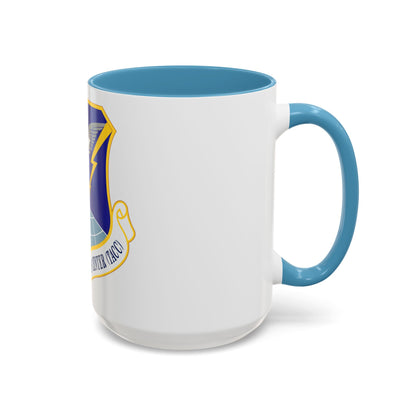 618 Air Operations Center AMC (U.S. Air Force) Accent Coffee Mug
