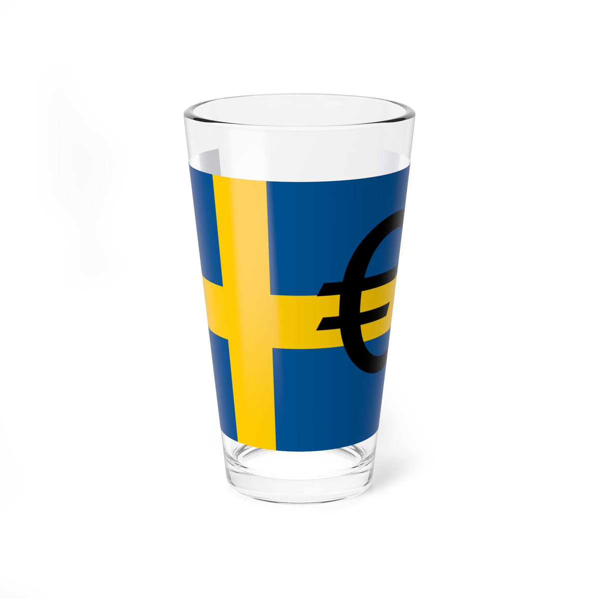 Euro et Suede (Sweden) Pint Glass 16oz