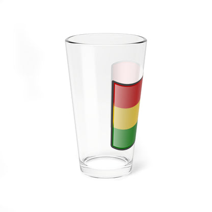 Nuvola Bolivian civil flag (Bolivia) Pint Glass 16oz