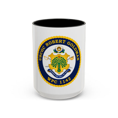 USCGC Robert Goldman WPC 1142 (U.S. Coast Guard) Accent Coffee Mug
