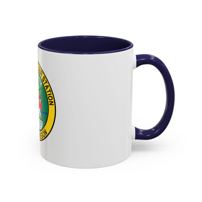 USCG Air Station Astoria (U.S. Coast Guard) Accent Coffee Mug