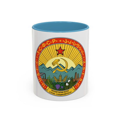 Emblem of the Transcaucasian SFSR (1930-1936) - Accent Coffee Mug