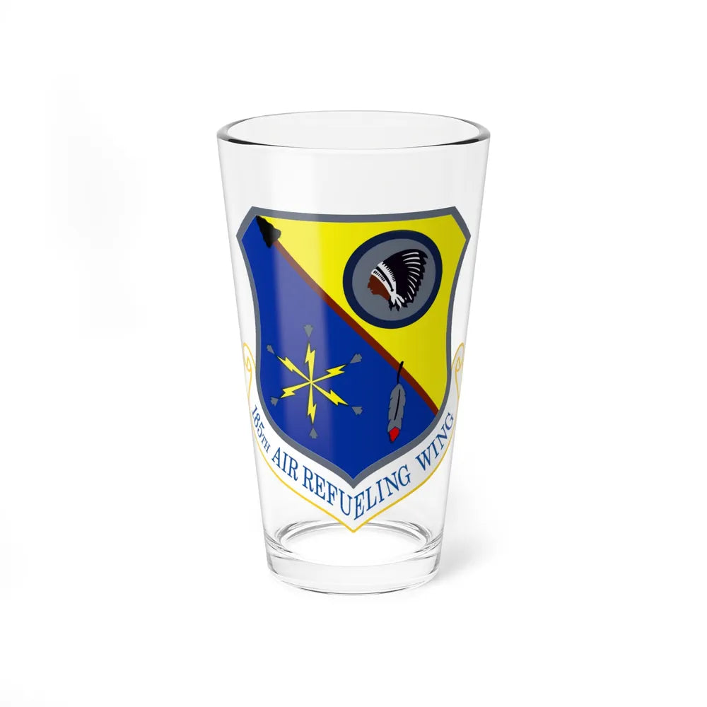 185th Air Refueling Wing (U.S. Air Force) Pint Glass 16oz-16oz-Go Mug Yourself