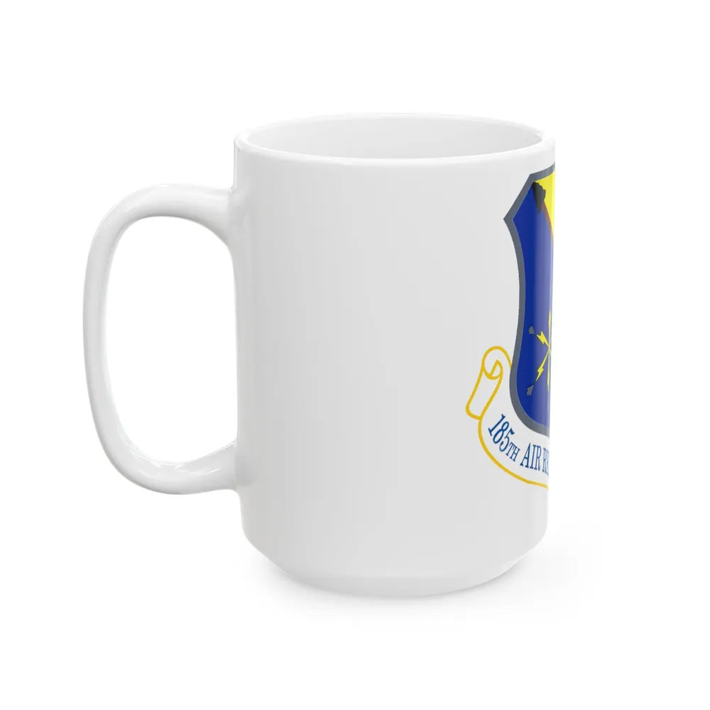 185th Air Refueling Wing (U.S. Air Force) White Coffee Mug-Go Mug Yourself