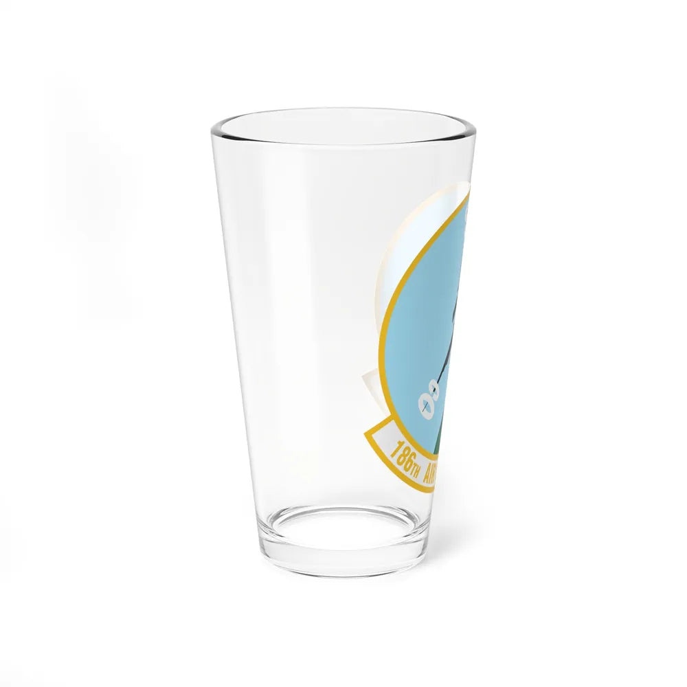 186 Air Refueling Squadron (U.S. Air Force) Pint Glass 16oz-Go Mug Yourself