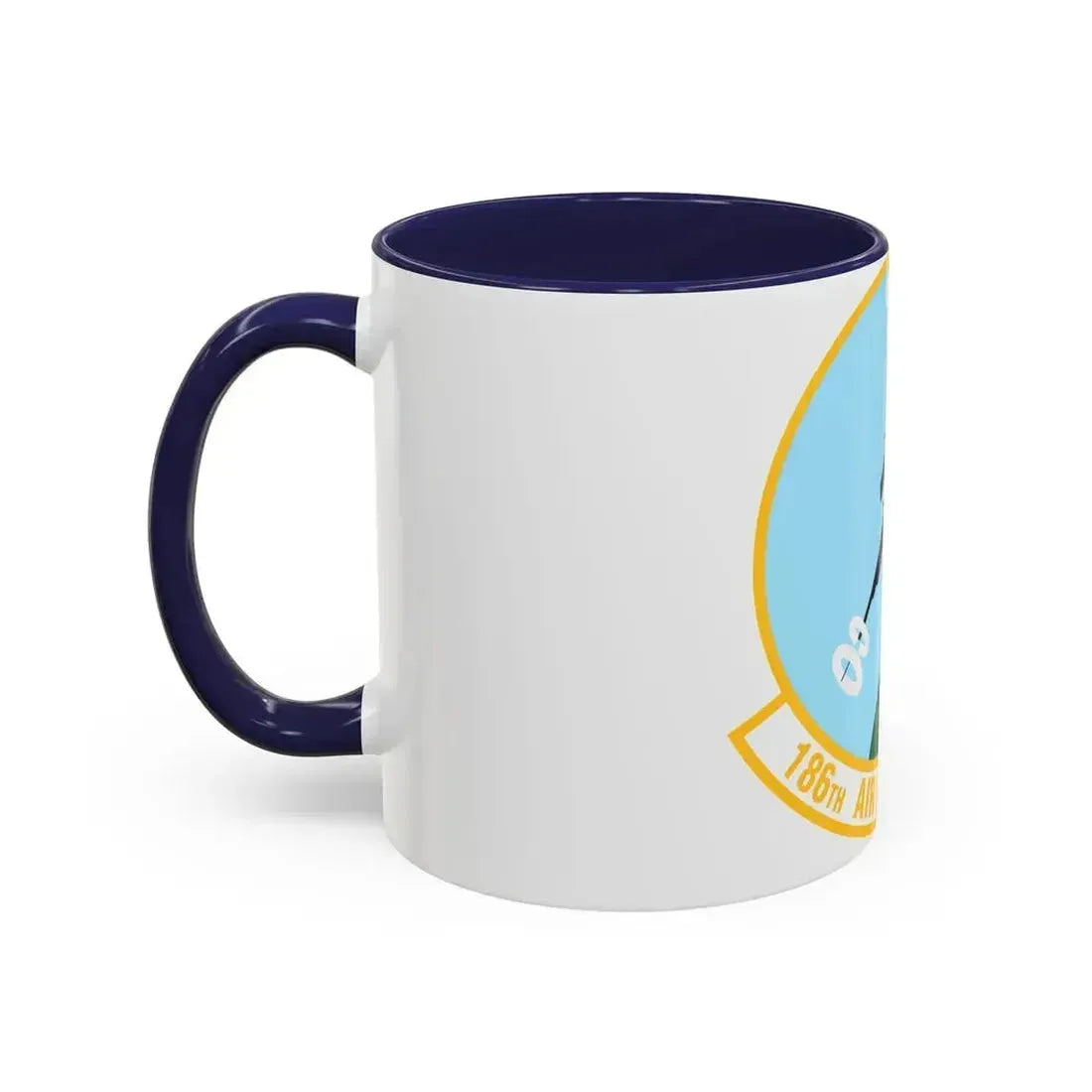 186 Air Refueling Squadron (U.S. Air Force) Accent Coffee Mug - Go Mug Yourself