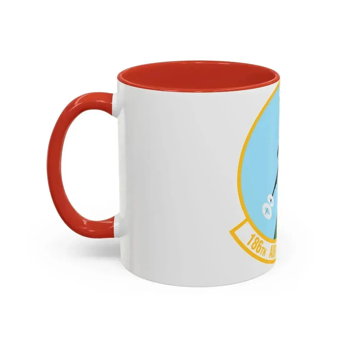 186 Air Refueling Squadron (U.S. Air Force) Accent Coffee Mug - Go Mug Yourself