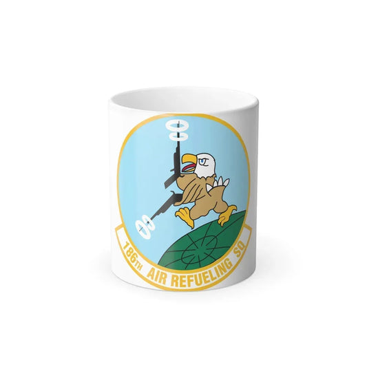 186 Air Refueling Squadron (U.S. Air Force) Color Changing Coffee Mug 11oz - Go Mug Yourself